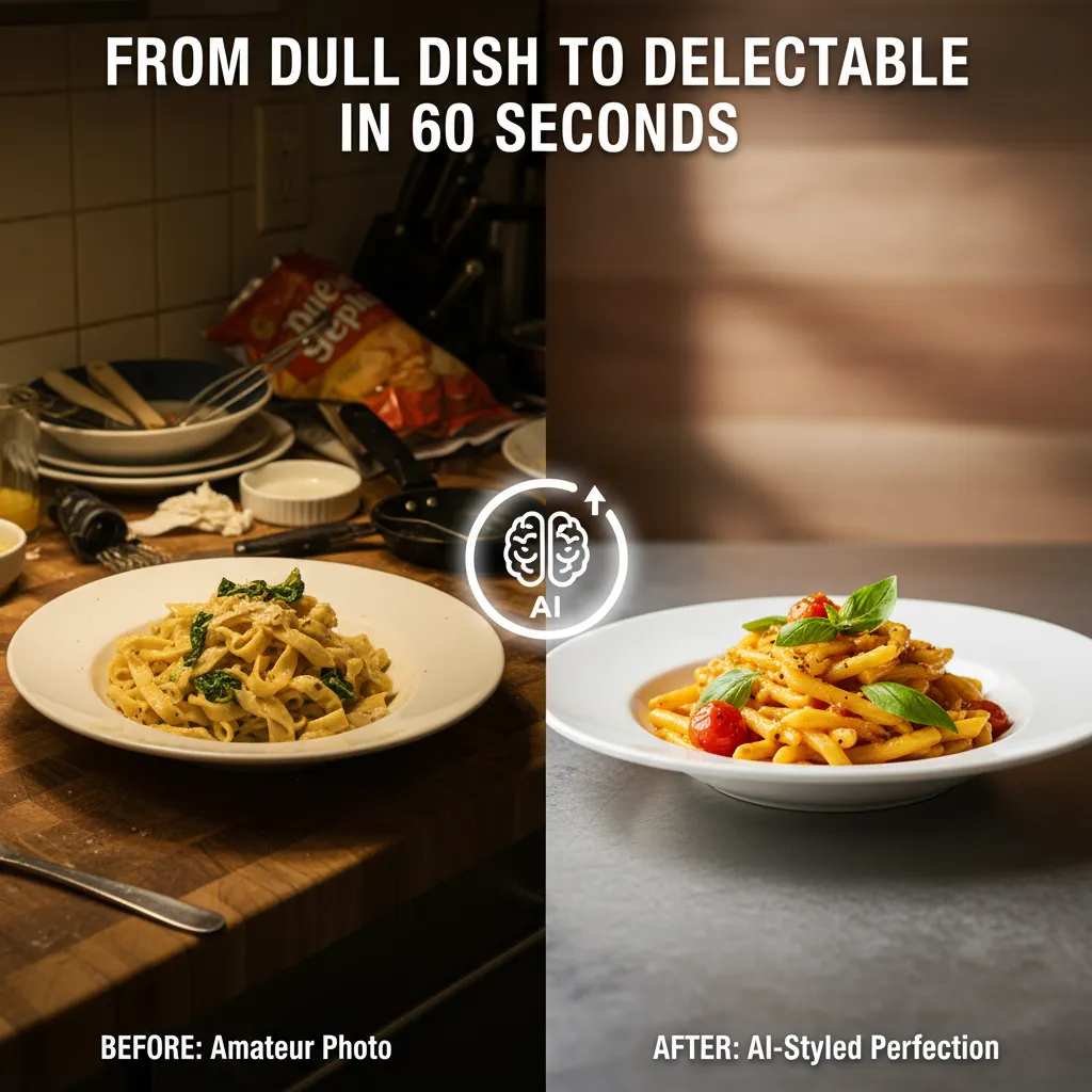The AI Food Styling Guide: From Dull Dish to Delectable in 60 Seconds