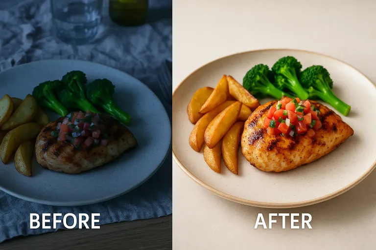 AI Menu Photo - Transform Your Food Photos